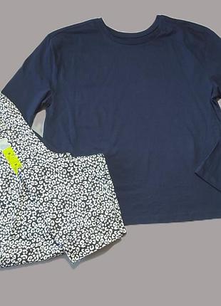 Комбінована піжама тонка primark м