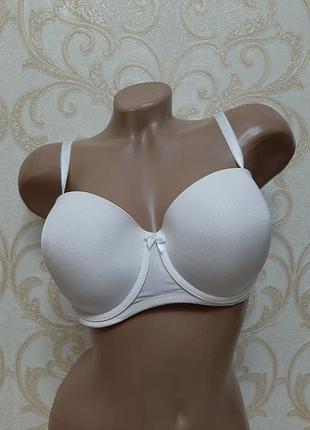 Гладкий бюстгальтер с небольшим пуш ап, со съёмными бретелями censored