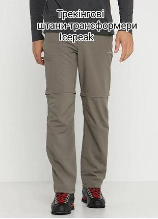 Чоловічі трекінгові штани - трансформери icepeak