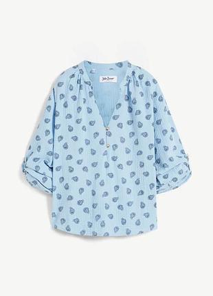 Муслиновая блуза рубашка john banet