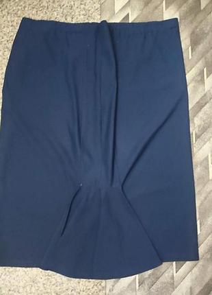 Винтажная, легкая миди юбка