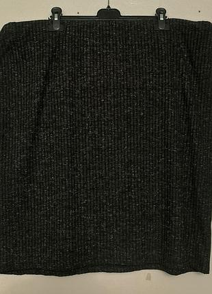 Юбка в рубчик 58-60 размер