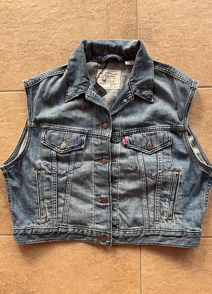 Джинсові безрукавки оригинал levis