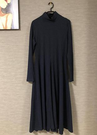 Сукня в рубчик