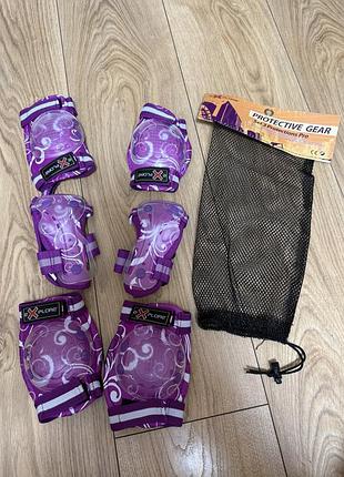 Комплект захисту для катання на роликах, коньках, скейтборді