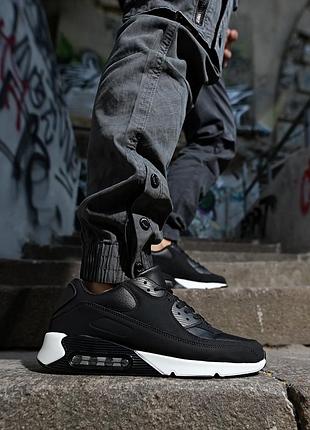 Чоловічі кросівки чорні демі