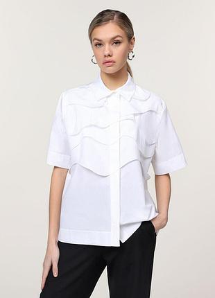 Многослойная хлопковая рубашка от cos р. l-xl