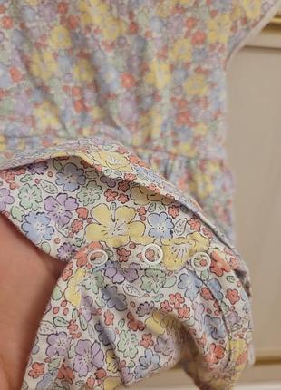 Боди платье для девочки 12-18м 3