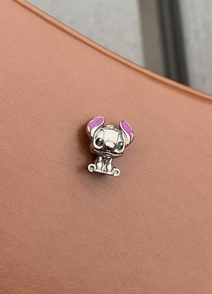 Срібна намистина стіч stitch pandora оригінал