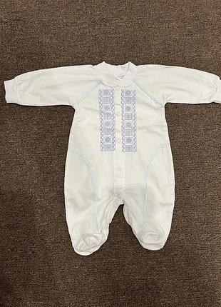 Чоловічок вишиванка на хлопчика 56 розмір