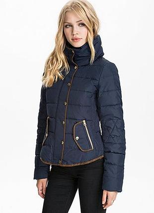 Куртка женская vero moda тепла l короткая на пуху молния и кнопки