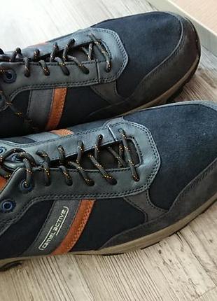 Camel active нові шкіряні туфлі кросівки, р eu 49, uk 14 устілка 32,5 см зовнішній матеріал — шкіра