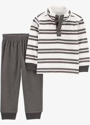Комплект флис кофта брюки для мальчика оригинал картерс carters