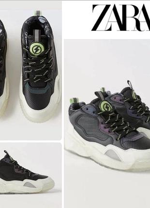 Високі кросівки/хайтопи zara на підлітка.