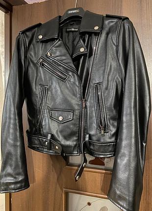 Куртка з еко шкіри
