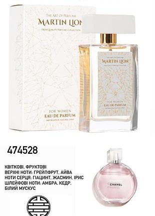 Парфумована вода martin lion f69 angel of inferno для жінок, 50 мл