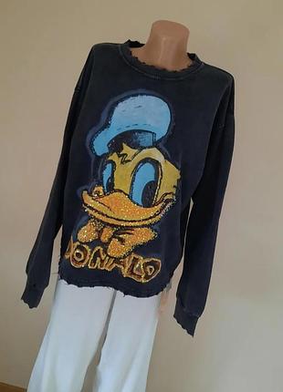 Люкс качество! корея! крутящий свитшот худи варка / свитшот варенка / свитшот корея / свитшот дональд / свитшот рванка