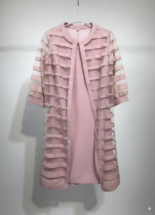 Сукня святкова  рожева