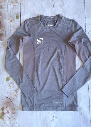 Компрессионный спортивный реглан, лонгслив sondico 11-12 лет
