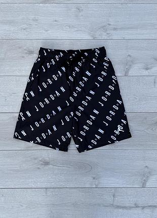 Шорти air jordan essentials allover чорні принтовані с s