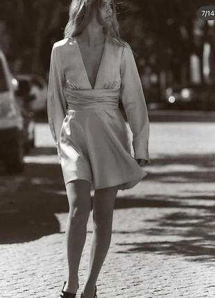 Сатинові сукні 5