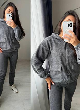 Жіноча кофта з букле від 42 до 50 розміру