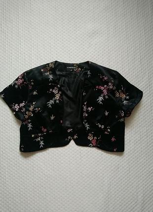 Болеро блузка в китайском японском стиле