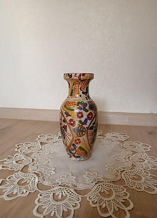 Фарфоровая ваза / японская ваза ручная роспись