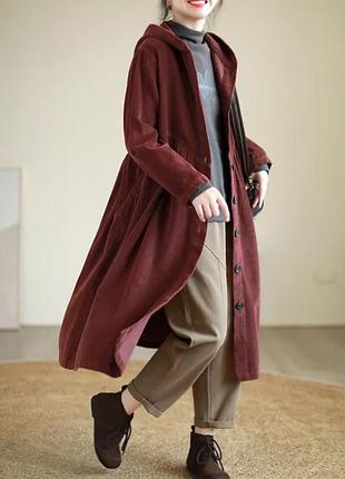 Пальто плащив стиле бохо fanas venas