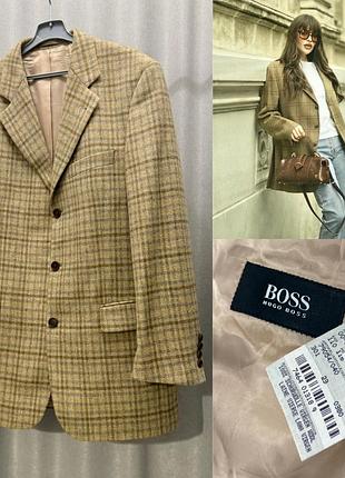 Піджак з вовни від hugo boss