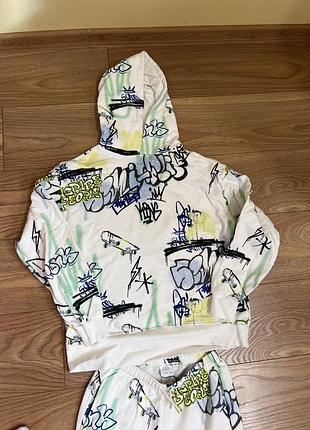 Костюм худі і шорти zara