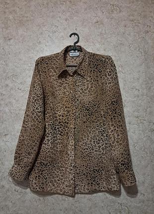 Рубашка 100% шелк от немецкого бренда