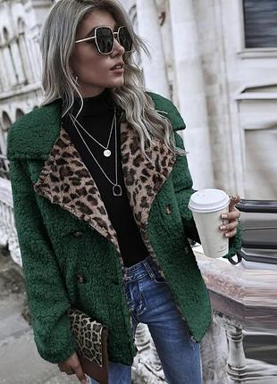 Классная легкая шубка теди, жакет.