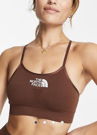 Коричневий топ the north face 🥥