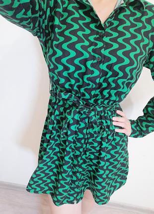 Платье принт