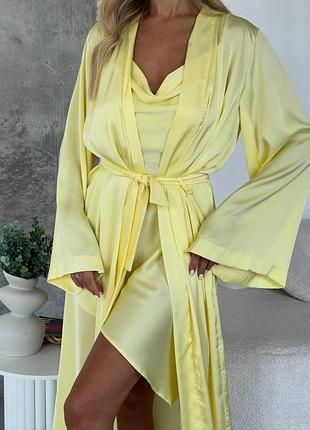 Женская ночнушка и халат