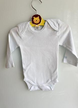 Боді довгий рукав  7-9 місяців