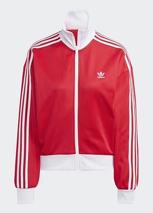 Спортивна кофта зіпка червона adidas original розмір s m l