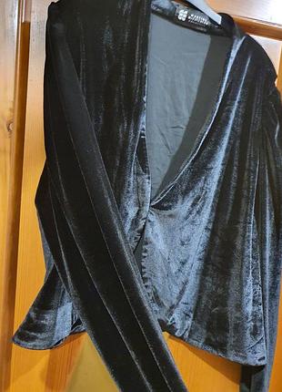 Накидка бархатная женская
 ткань стрейч большого размера