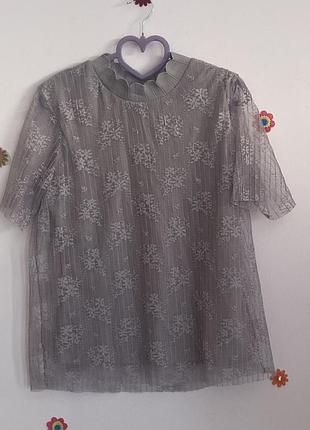 Ажурная блуза. reserved