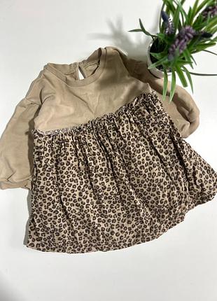 Сукня в лео принт