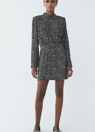 Платье zara новое размер s вискозное платье
