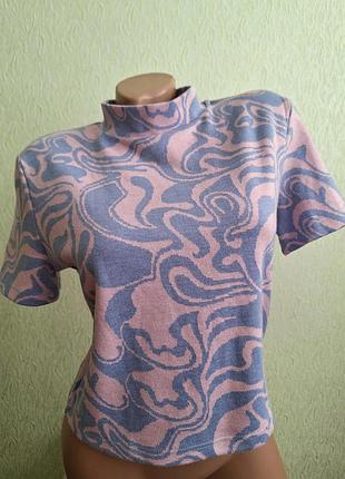 Теплая футболка американка. гольф. водолазка. топ. свитшот.