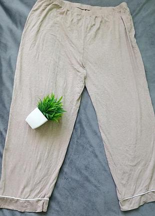 Женские брюки для дома и сна из натуральной ткани