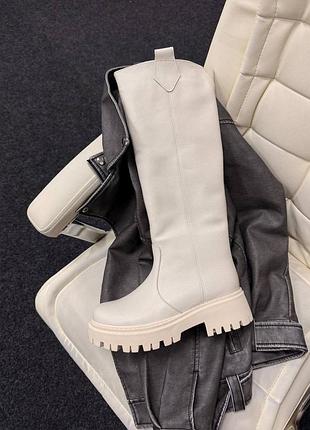 В наявності чоботи труби демі натур шкіра слон кістка 36-41р