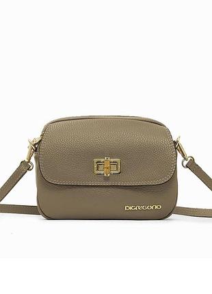 Итальянская сумочка фирмы di gregorio италия кожа