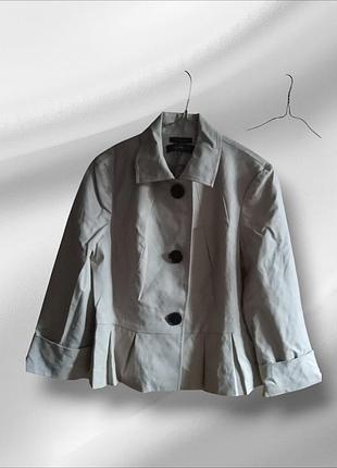 Жакет с баской стрейч anne klein