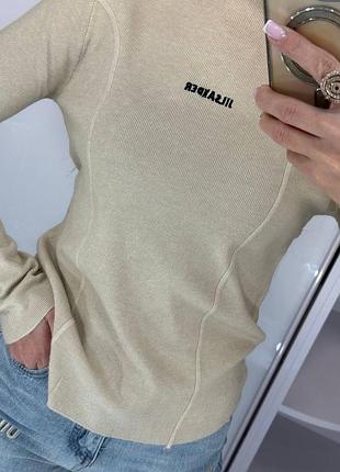 Жіночий базовий гольф в рубчик