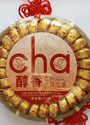 Чай шу пуэр мини туо ча 200г