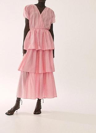 Рожева сукня hm